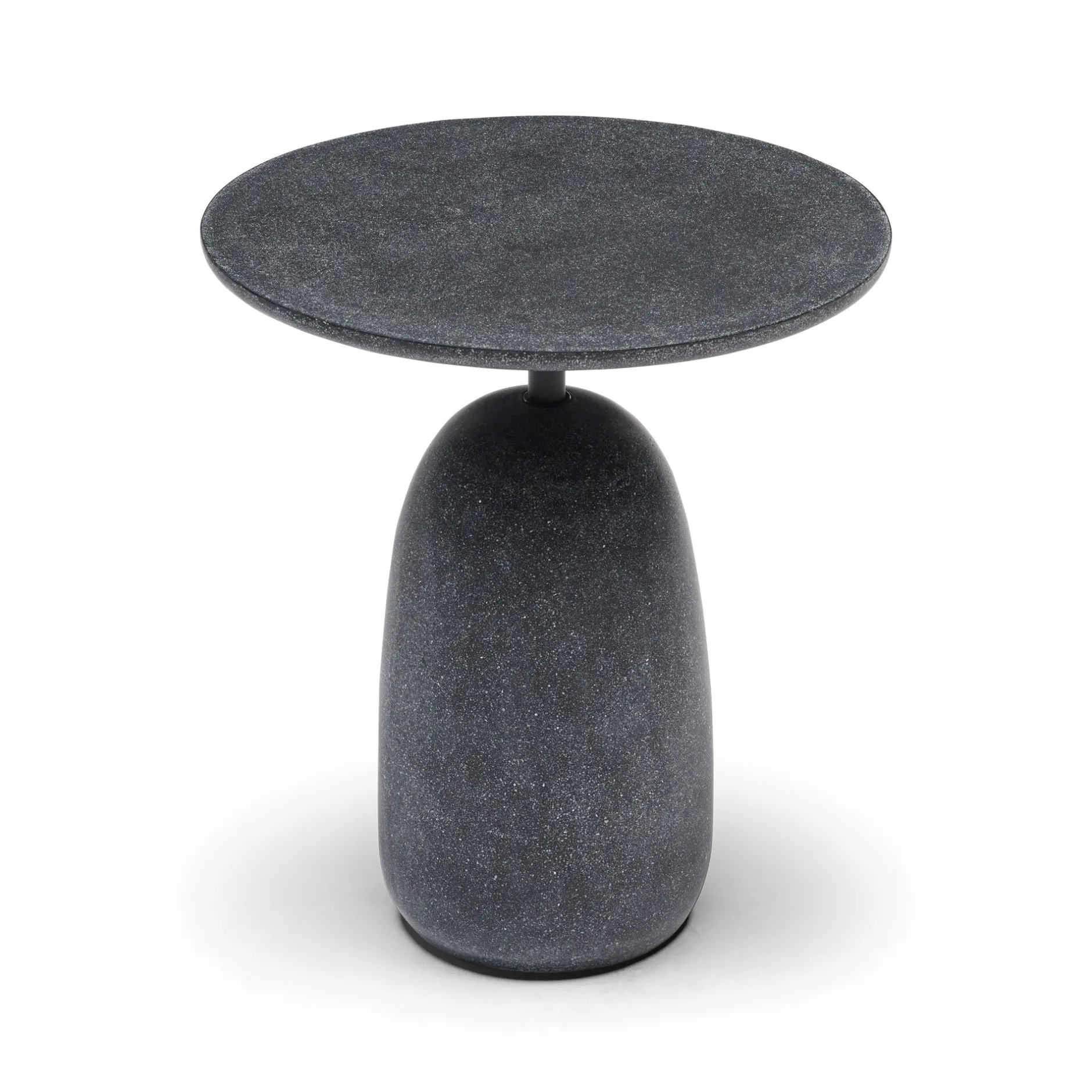 New Horgans Kellan Outdoor Side Table Black