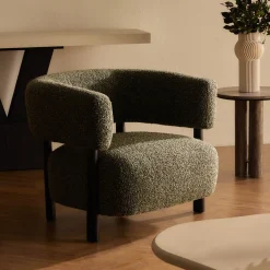 Clearance Horgans Kengo Occasional Chair Fern Green