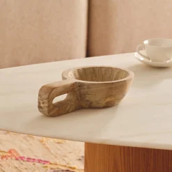 Discount Horgans Ketou Round Bowl Vintage Wood