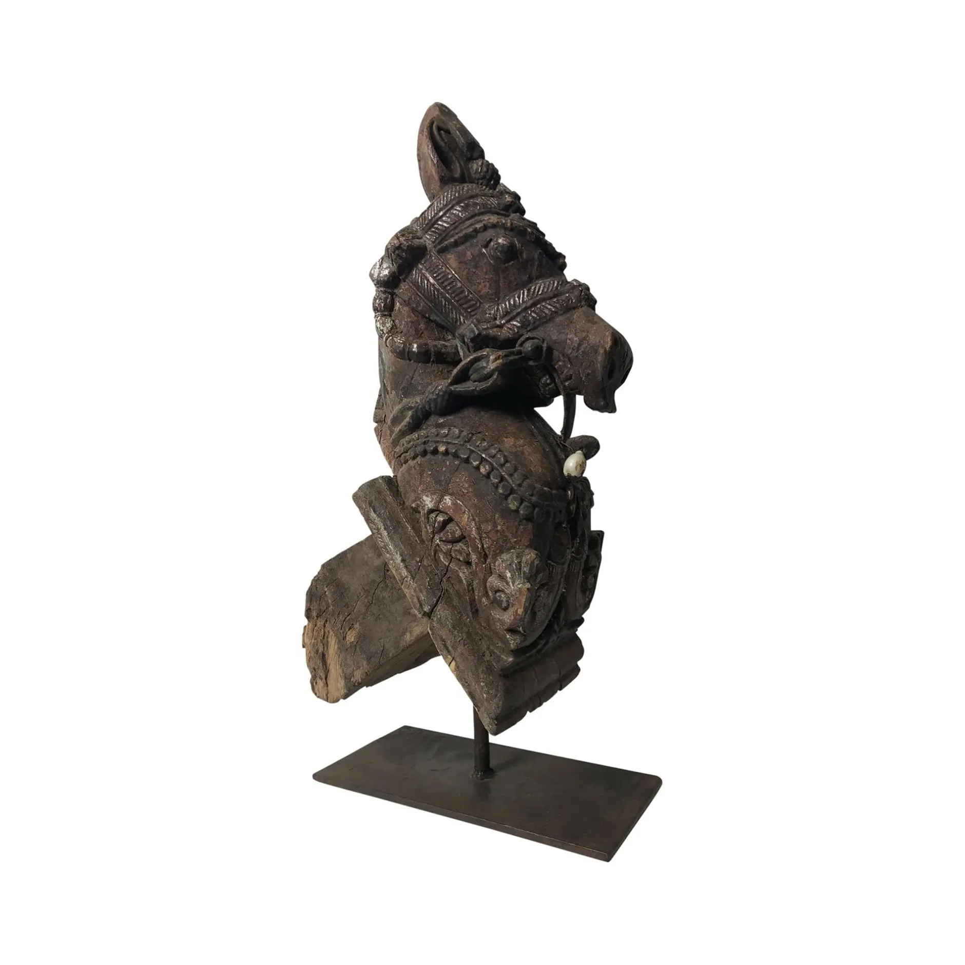 Clearance Horgans Koriva Horse Carving Large D Wood