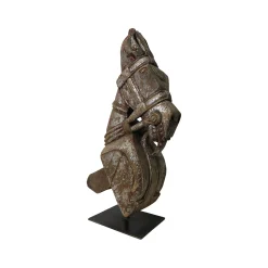 Best Horgans Koriva Silver Horse Carving Wood & Silver