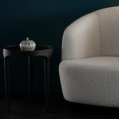 Outlet Horgans Laka Sphere Bone Box Black & White