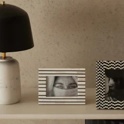 Hot Horgans Langford Photo Frame 4 x 6 Grey & Cream