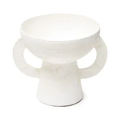 Outlet Horgans Leon Pedestal Bowl White