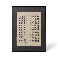 Clearance Horgans Lome Framed Wall Art Natural & Black
