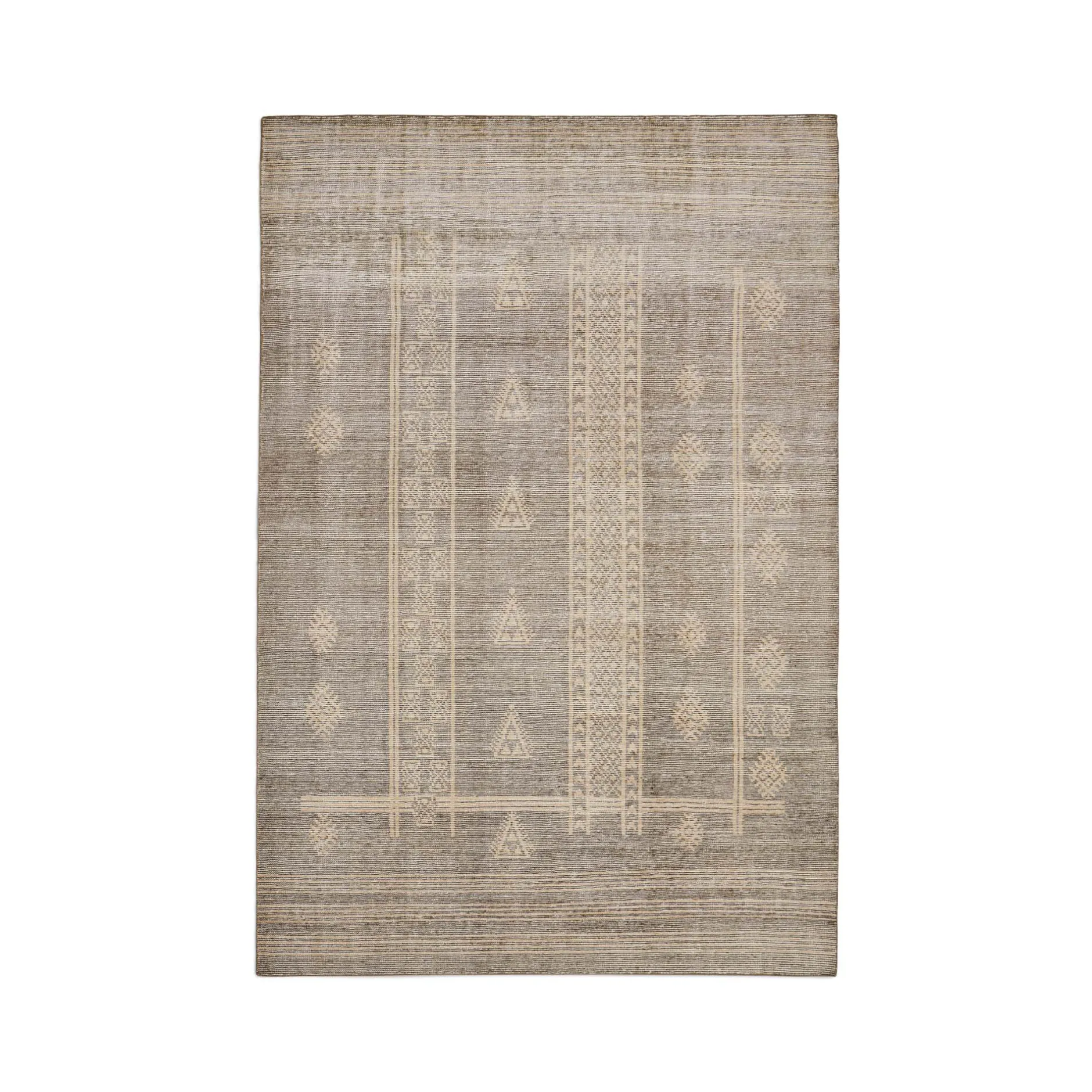 Best Horgans Luis Hand Loom Rug 200 x 300 Green & White