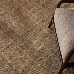 Best Horgans Luis Hand Loom Rug 200 x 300 Green & White