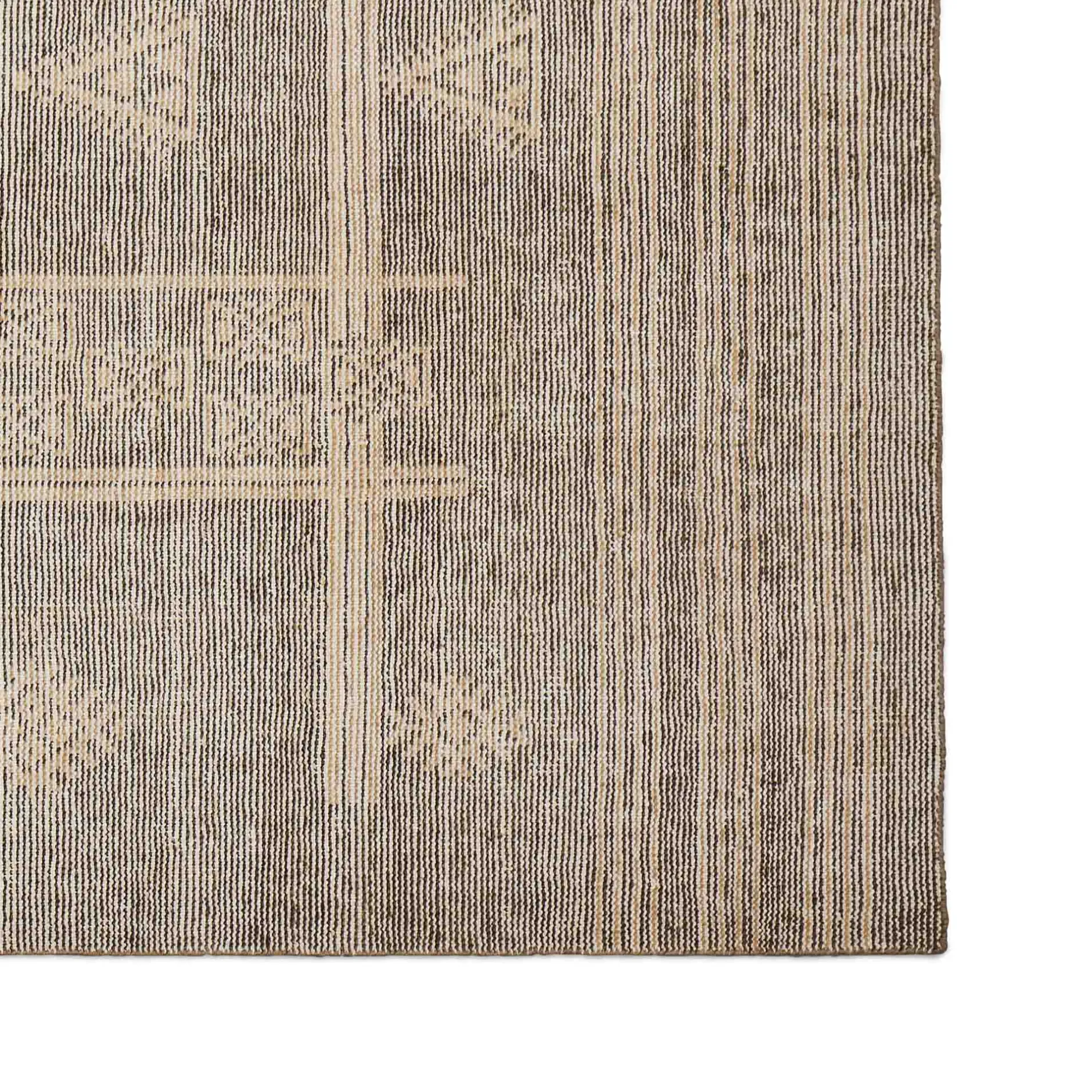 Best Horgans Luis Hand Loom Rug 200 x 300 Green & White