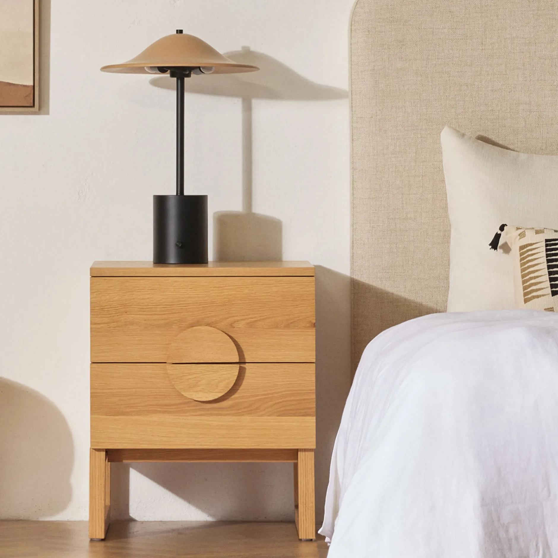 Hot Horgans Luna II Bedside Natural