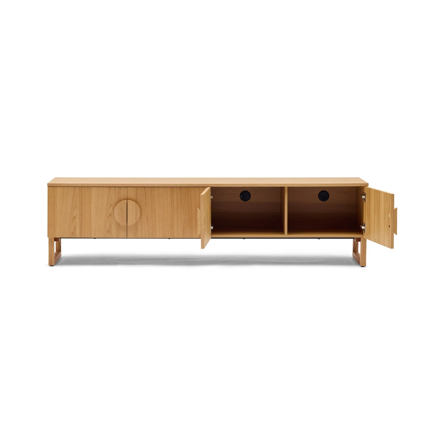 Clearance Horgans Luna II Entertainment Unit Natural