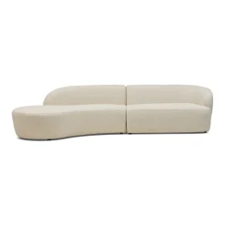 Discount Horgans Lune Modular Sofa Left Fresco White