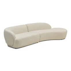 Best Horgans Lune Modular Sofa Right Fresco White