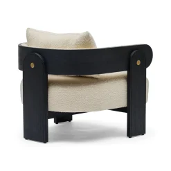 Best Horgans Lupin Occasional Chair Black Tiramisu