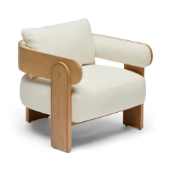 Sale Horgans Lupin Occasional Chair Natural Alpen White