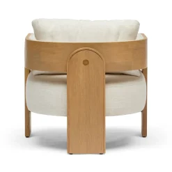 Sale Horgans Lupin Occasional Chair Natural Alpen White