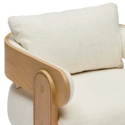 Sale Horgans Lupin Occasional Chair Natural Alpen White