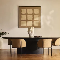 Outlet Horgans Maddox Dining Chair Flax