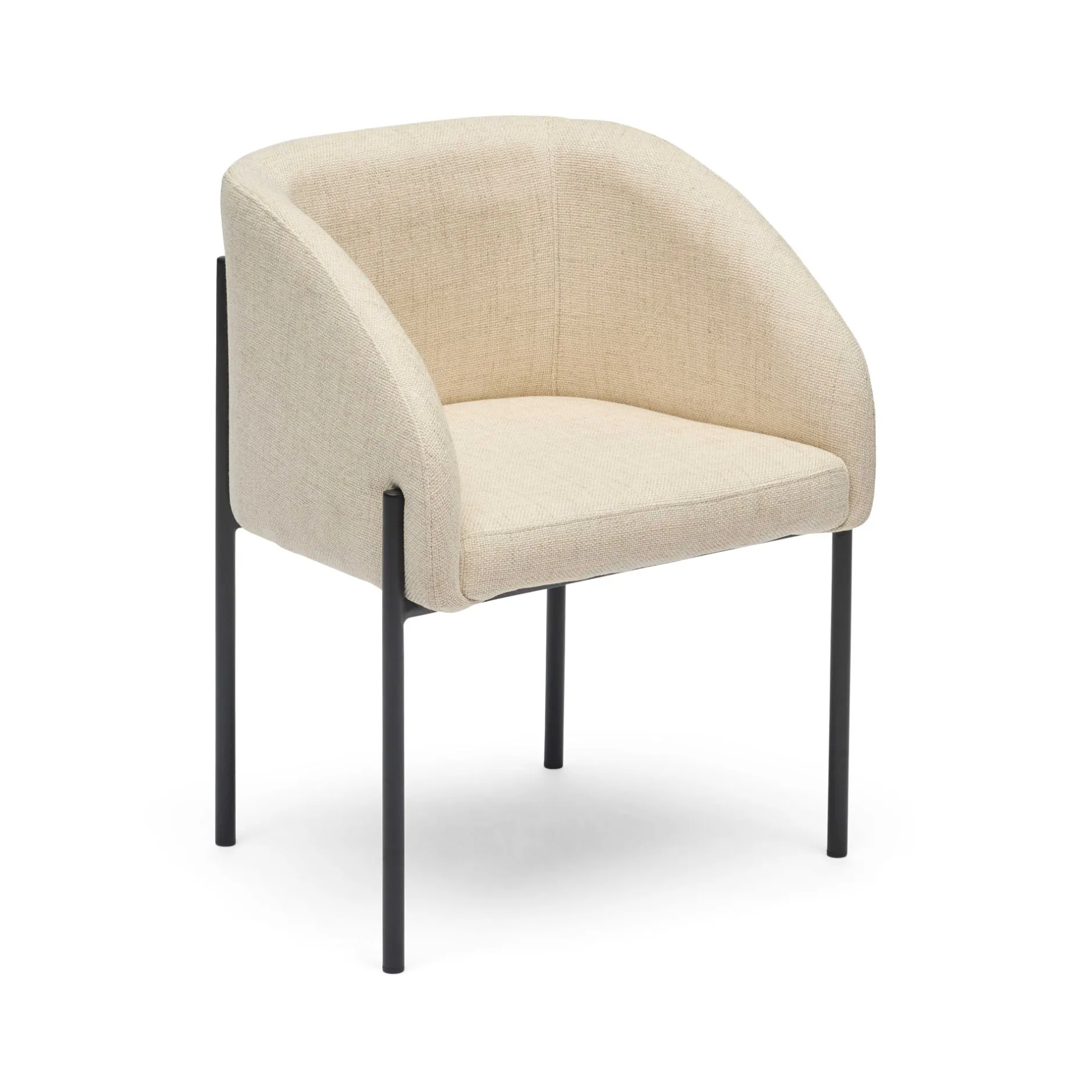 Hot Horgans Maddox Dining Chair Ivory