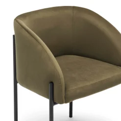Online Horgans Maddox Dining Chair Olive Green