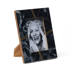 Sale Horgans Marais Photo Frame 4 x 6 Black & Grey
