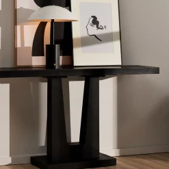 Hot Horgans Marcel Recycled Pine Console Black