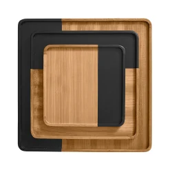 Sale Horgans Marley Display Tray Large Black Acacia & Black