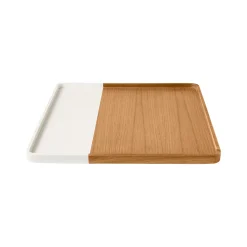 Discount Horgans Marley Display Tray Large White Acacia & White