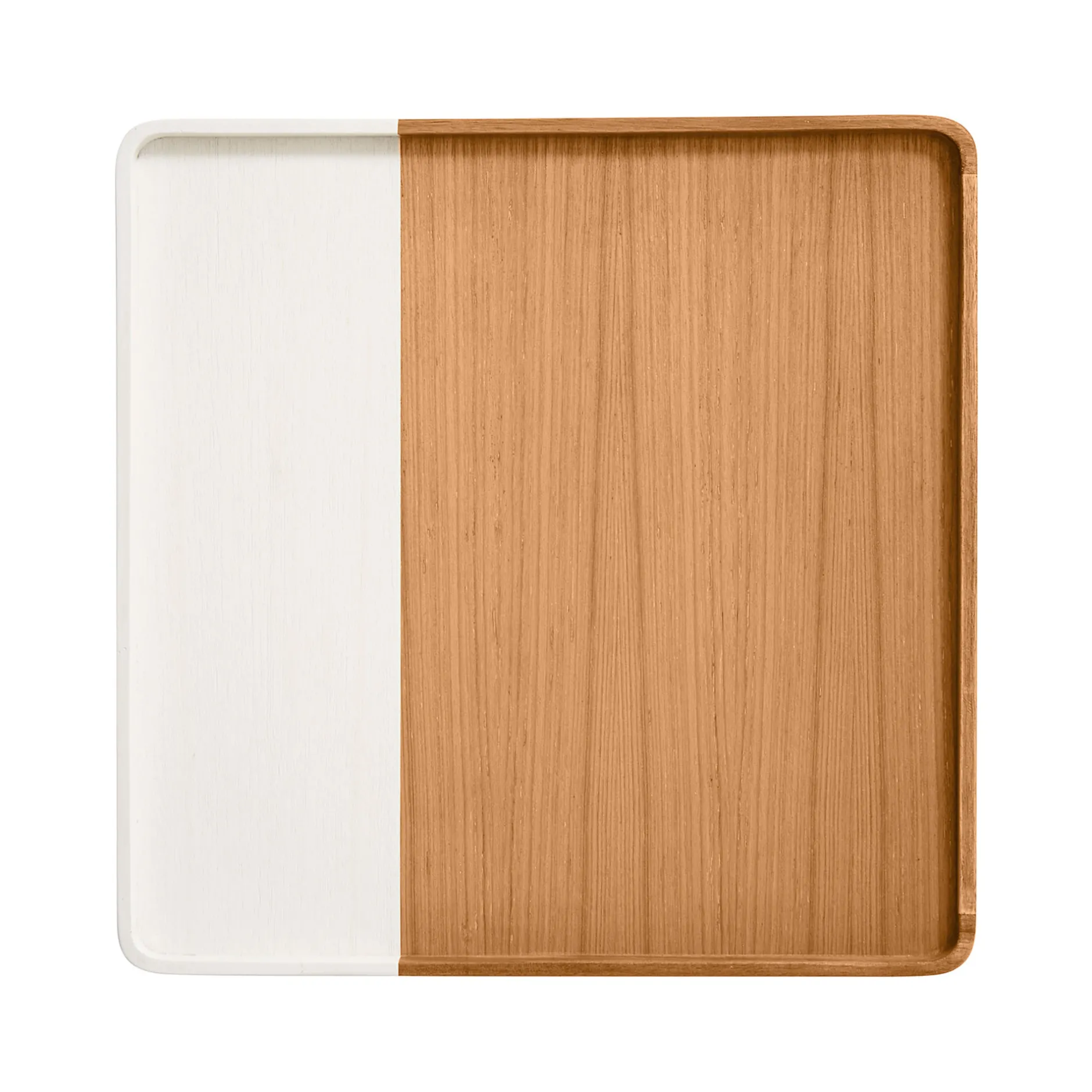Discount Horgans Marley Display Tray Large White Acacia & White