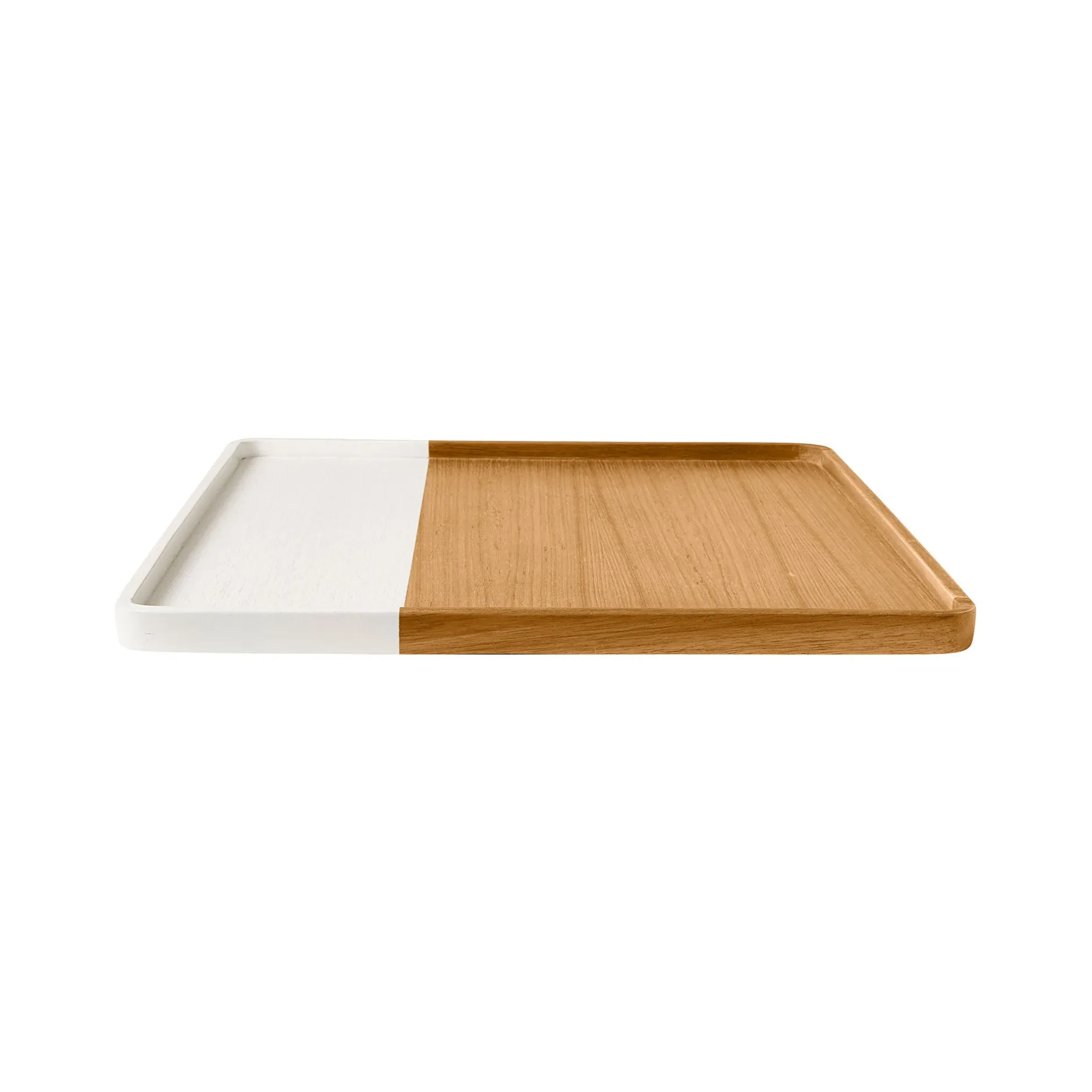 Discount Horgans Marley Display Tray Large White Acacia & White
