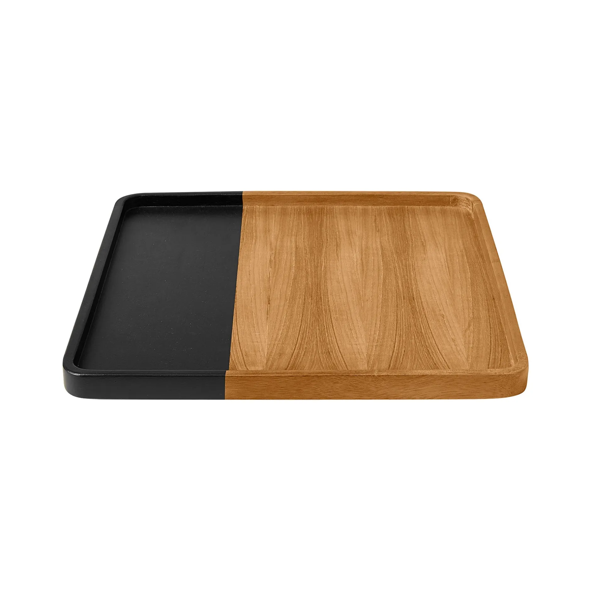 Online Horgans Marley Display Tray Medium Black Acacia & Black