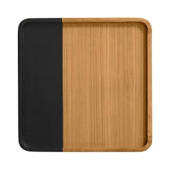 Outlet Horgans Marley Display Tray Small Black Acacia & Black