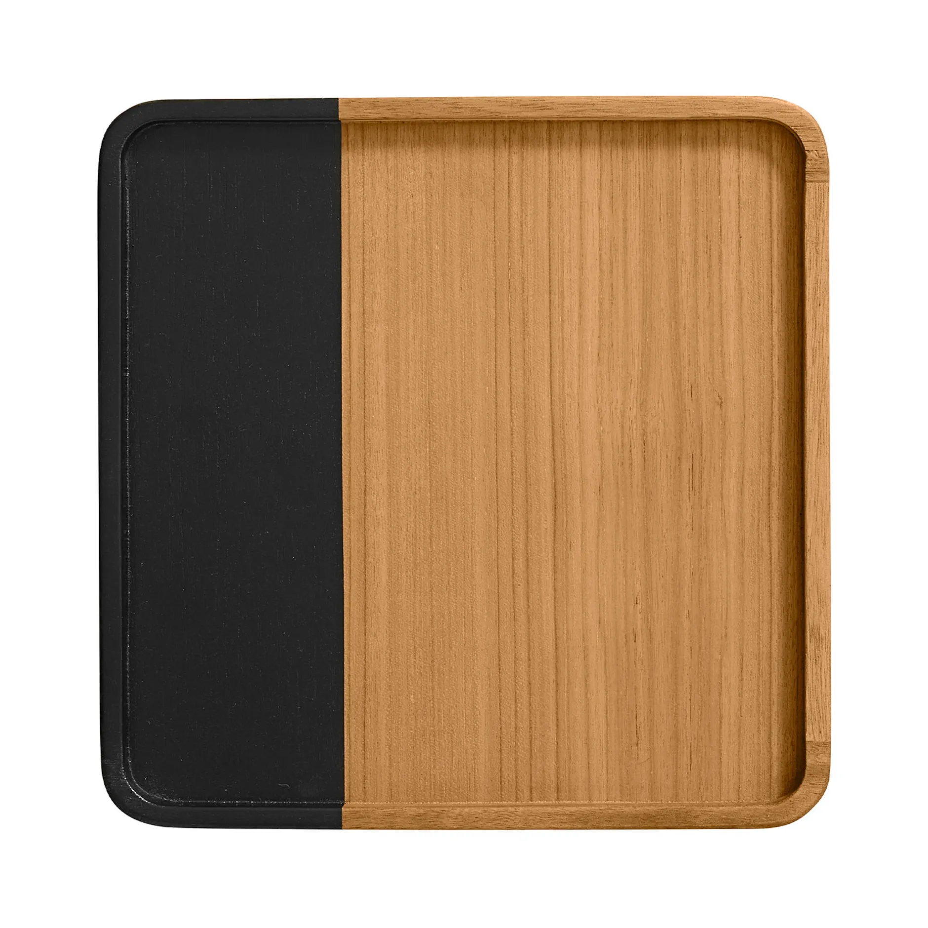 Outlet Horgans Marley Display Tray Small Black Acacia & Black