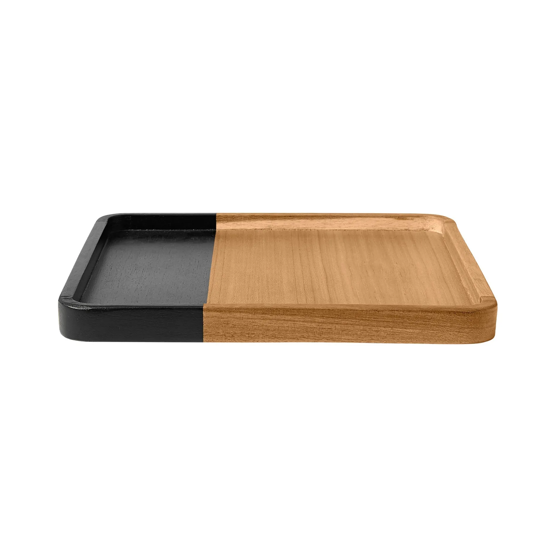 Outlet Horgans Marley Display Tray Small Black Acacia & Black
