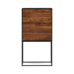 Best Horgans Maru Sheesham Cabinet Natural & Black