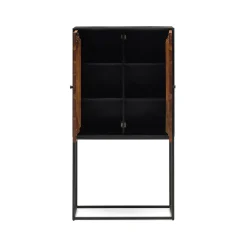 Best Horgans Maru Sheesham Cabinet Natural & Black