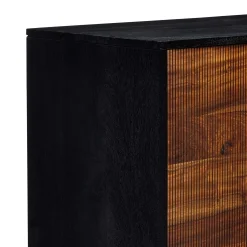 Best Horgans Maru Sheesham Cabinet Natural & Black