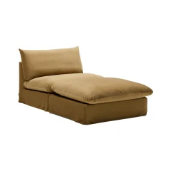 Best Horgans Mia Daybed Sand Sand Velvet