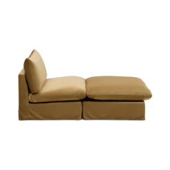 Best Horgans Mia Daybed Sand Sand Velvet