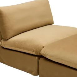 Best Horgans Mia Daybed Sand Sand Velvet