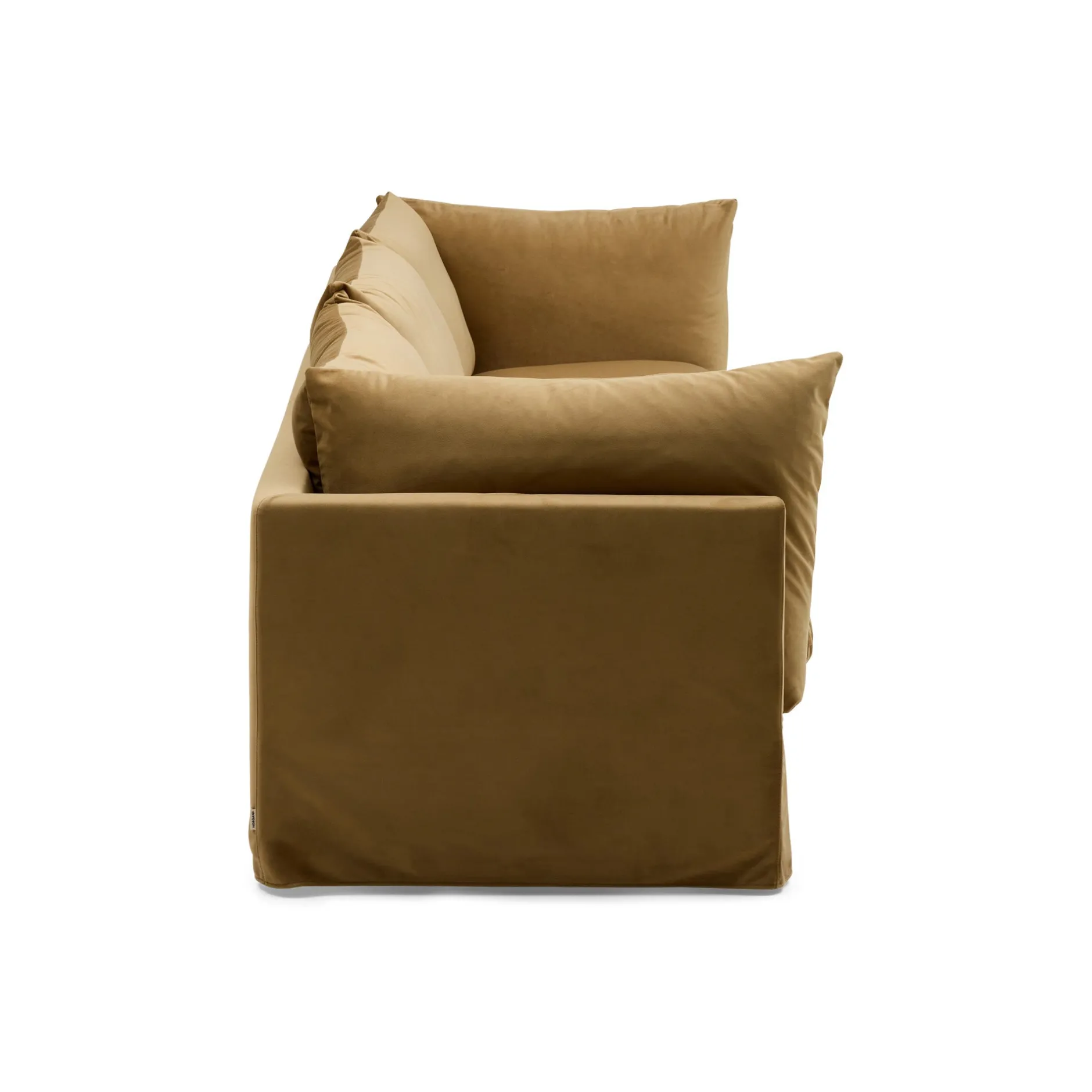 Sale Horgans Mia Modular Sofa Sand 3 Seat Sand Velvet