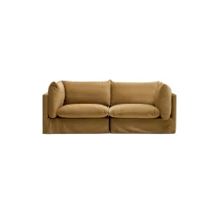 Fashion Horgans Mia Modular Sofa Sand 2 Seat Sand Velvet