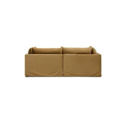 Fashion Horgans Mia Modular Sofa Sand 2 Seat Sand Velvet