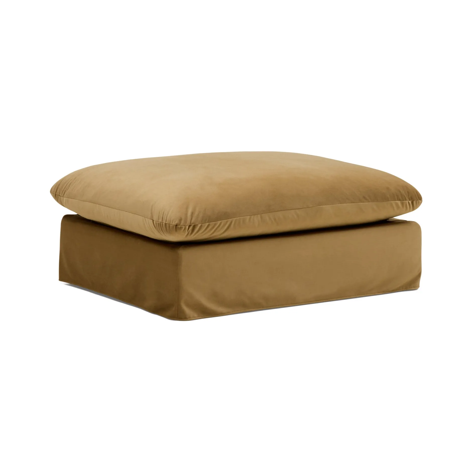 Outlet Horgans Mia Ottoman Sand Sand Velvet