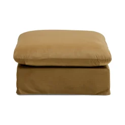 Outlet Horgans Mia Ottoman Sand Sand Velvet