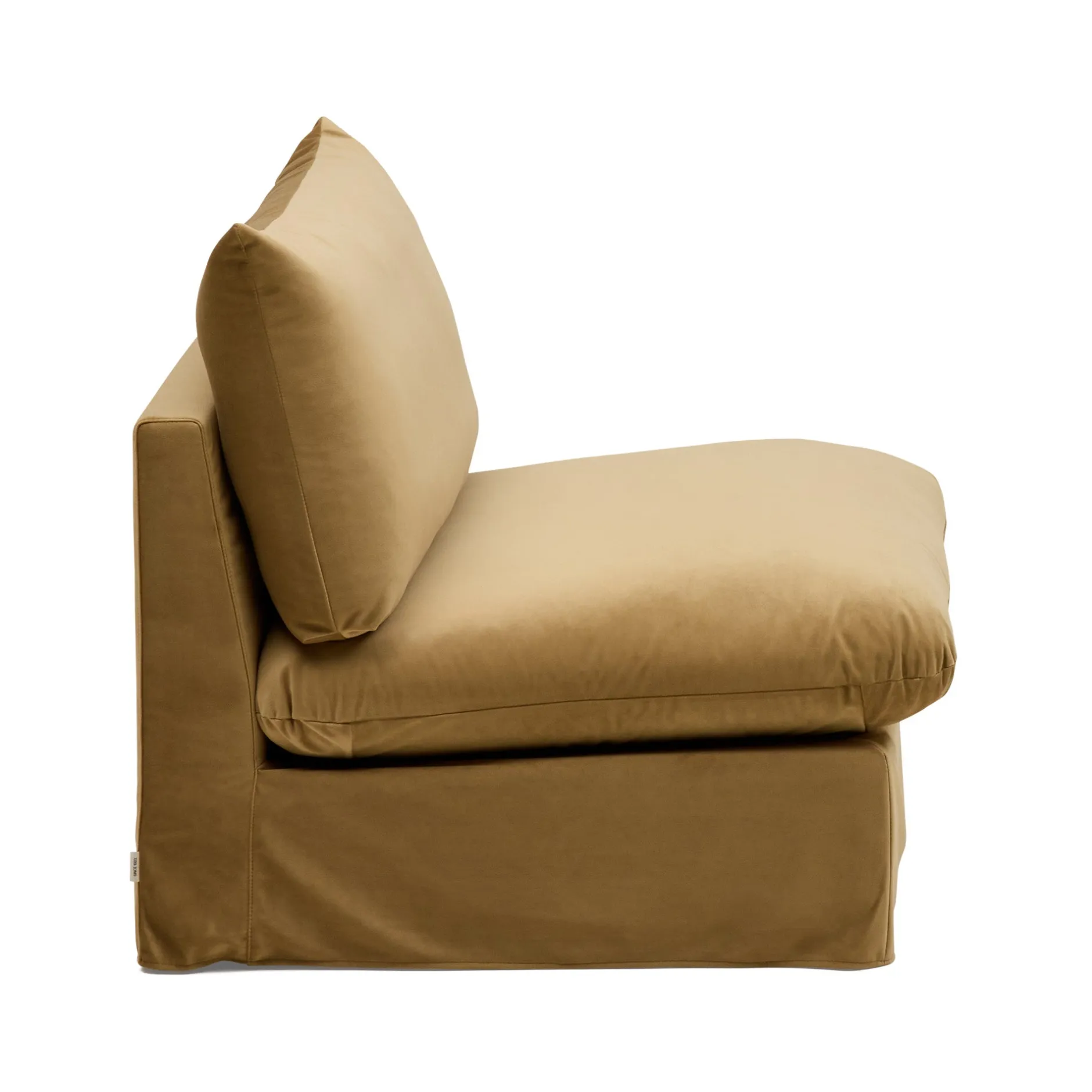 Outlet Horgans Mia Sofa Chair Sand Sand Velvet