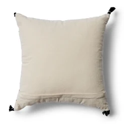 Sale Horgans Mika Handwoven Cushion 45x45 Black & White