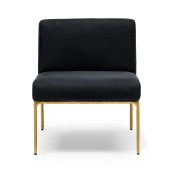 Online Horgans Mila Chair & Gold Black