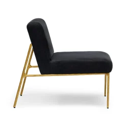 Online Horgans Mila Chair & Gold Black