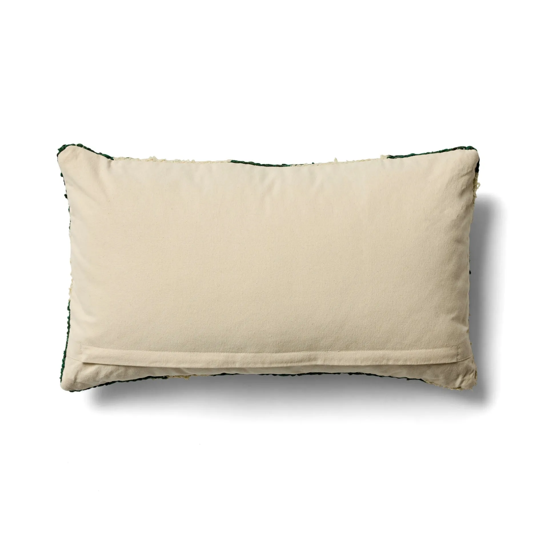 Fashion Horgans Mili Rectangle Cushion 35x60 Green & White