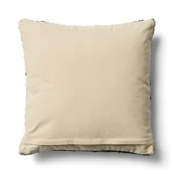 Outlet Horgans Mili Square Cushion 50x50 Green & White